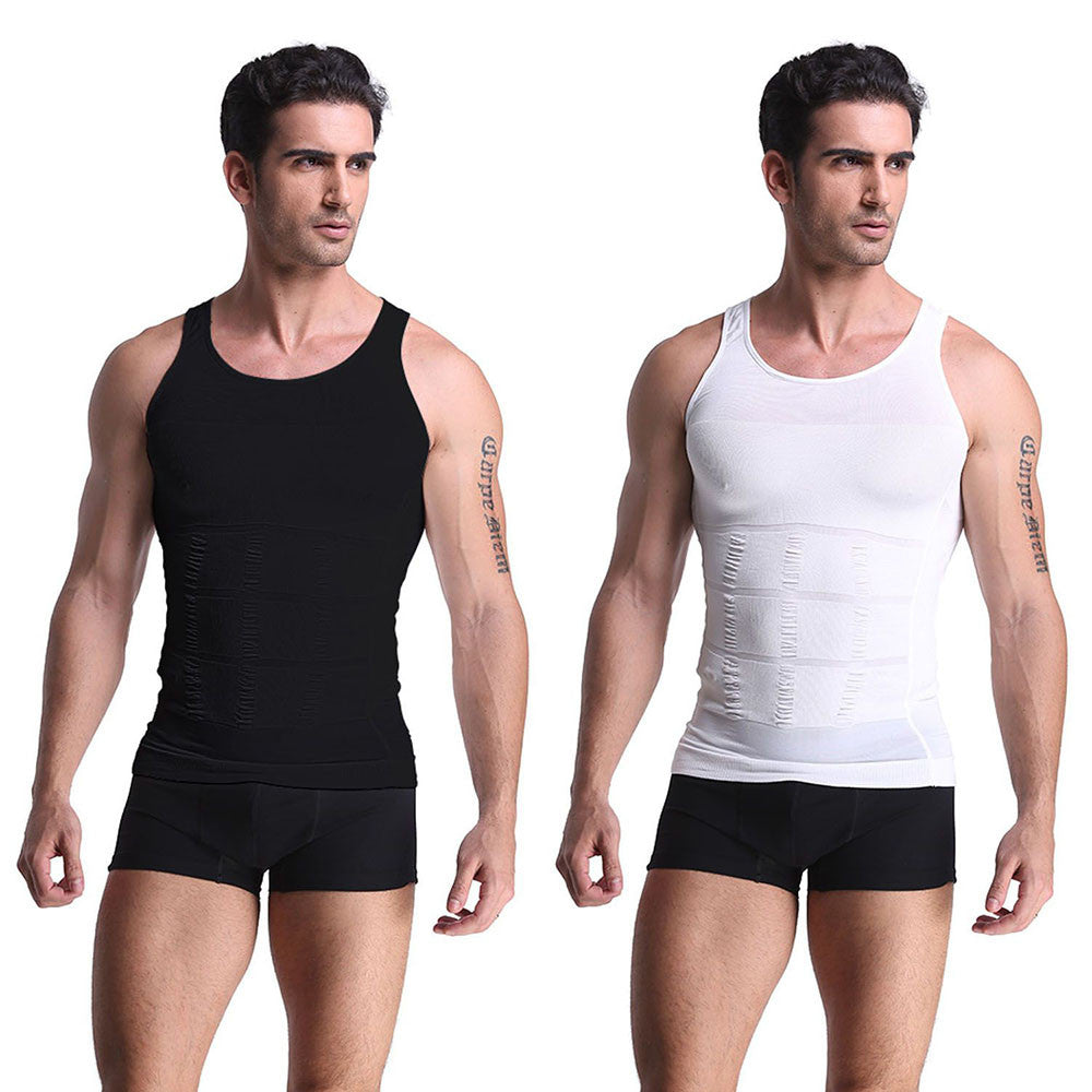 MENS CORE SUPPORT AND INSTA TRIM COMPRESSION UNDERSHIRT