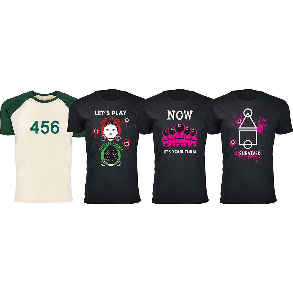 MENS SQUID GAMES T SHIRTS