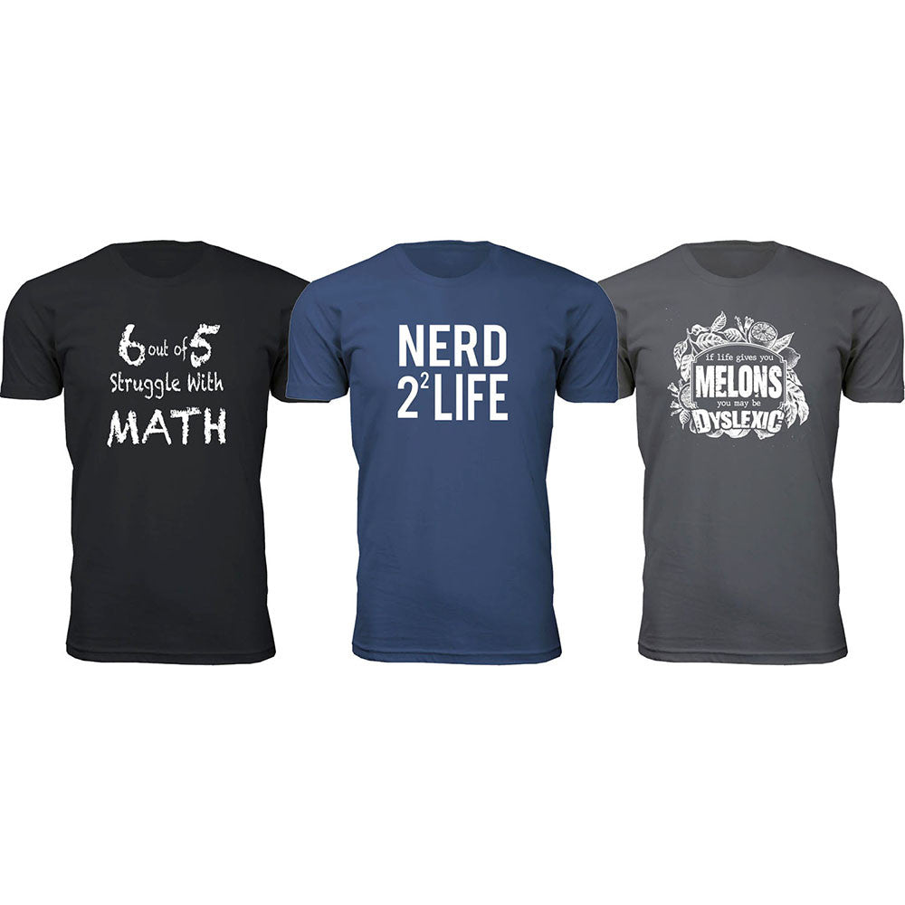 MENS FUNNY NERD T SHIRT