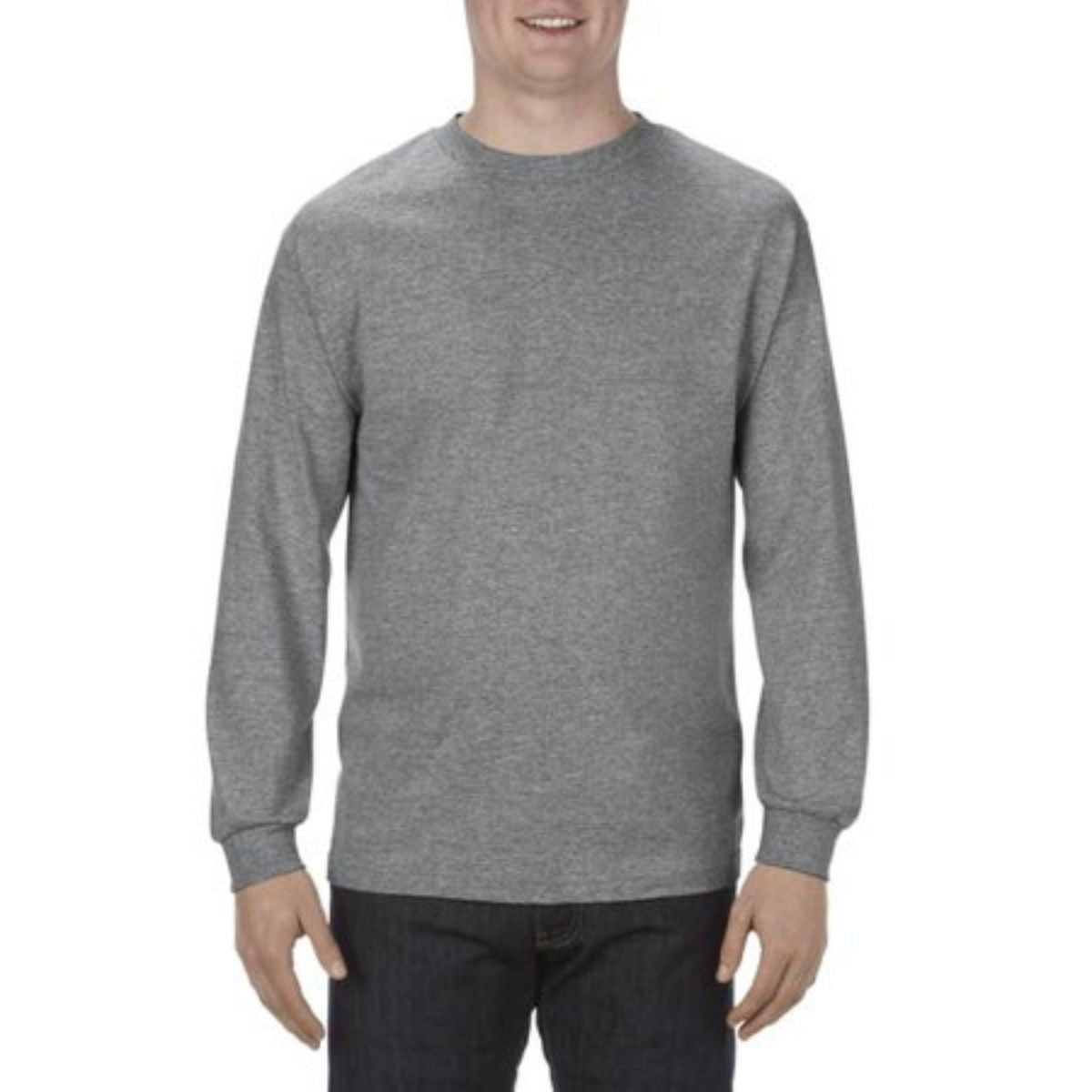 ALSTYLE SOFT SPUN COTTON LONG SLEEVE T SHIRT