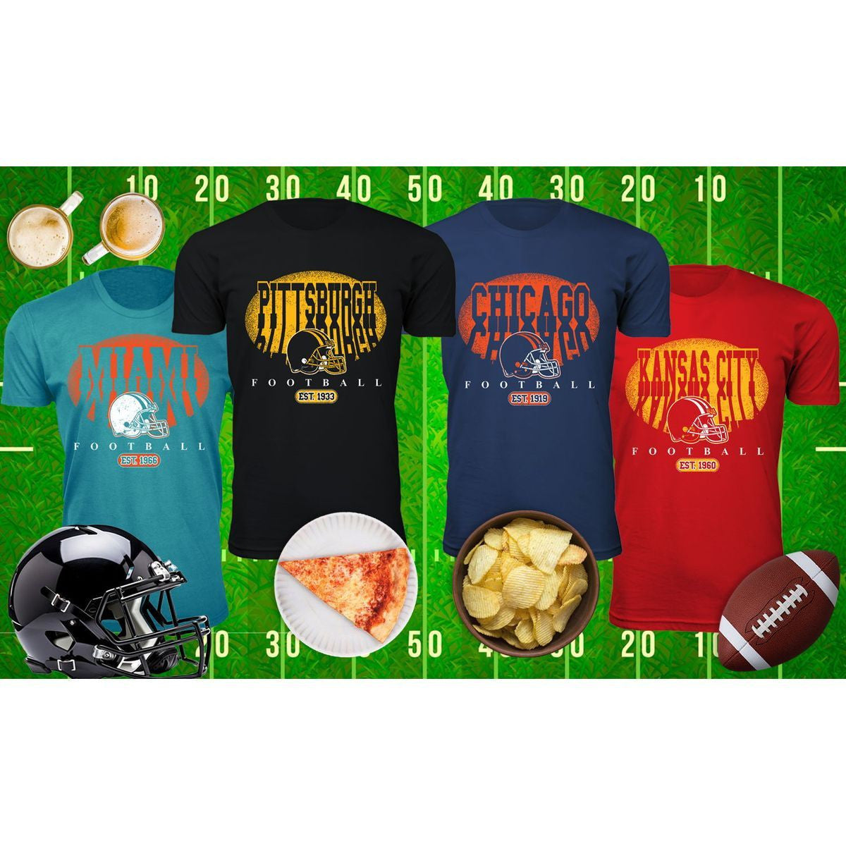 MENS FOOTBALL SHADOW T SHIRT