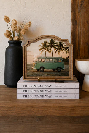 VW BUS PROVINCIAL FRAMED ART