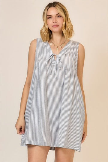 The washed blue sunshine dress