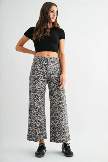 Mica the catwalk cuffed crop pants