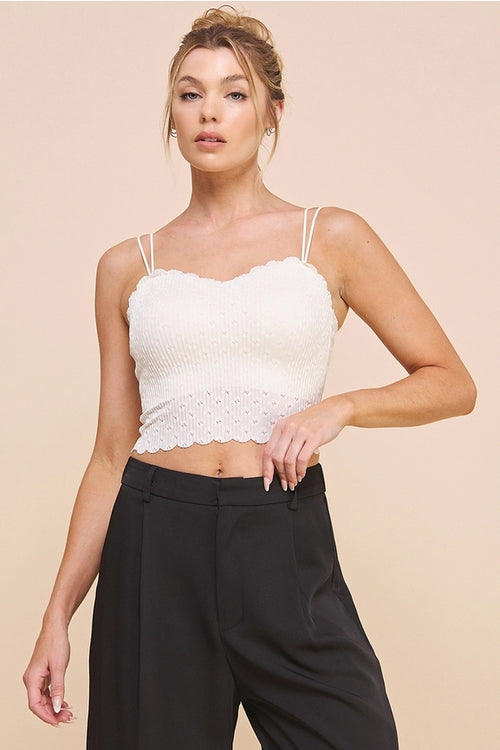 The vanilla lace dream bralette