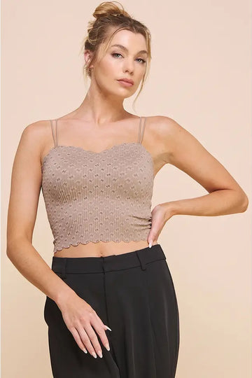 The espresso lace bralette