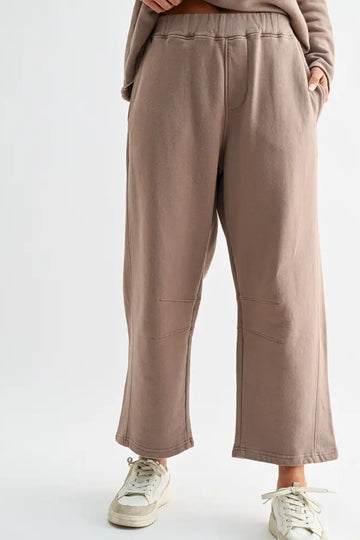 The salt air cotton barrel pants