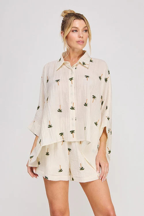 The island hopping button up
