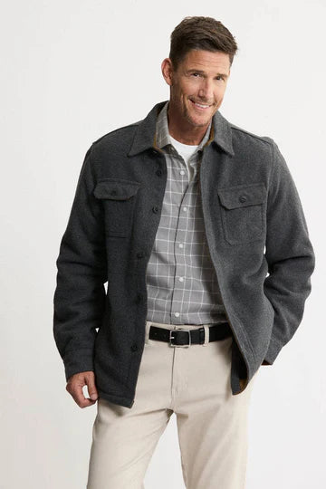 Granite trail thermal lines wool jacket