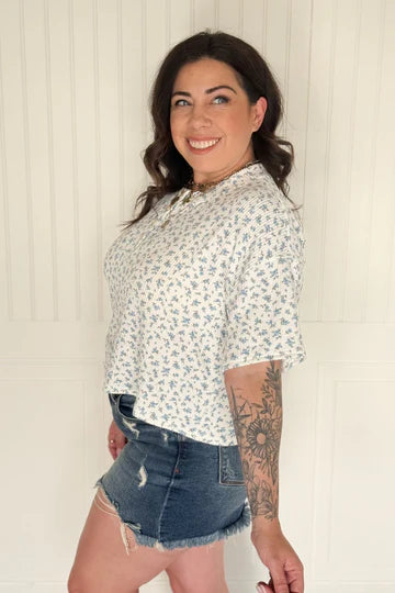 The daisy field Henley knit