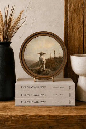 8 inch three crosses art