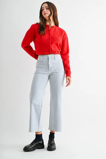 The yacht club stripe jeans