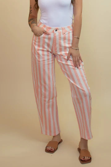 The pink lemonade barrel pants