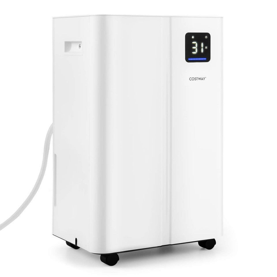 54 pints dehumidifier with 4L water tank and led display