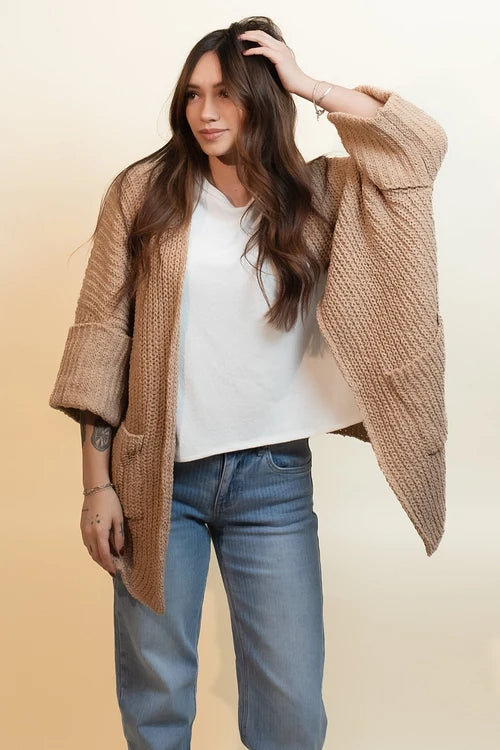 Pol womens orchard stroll chenille cardigan