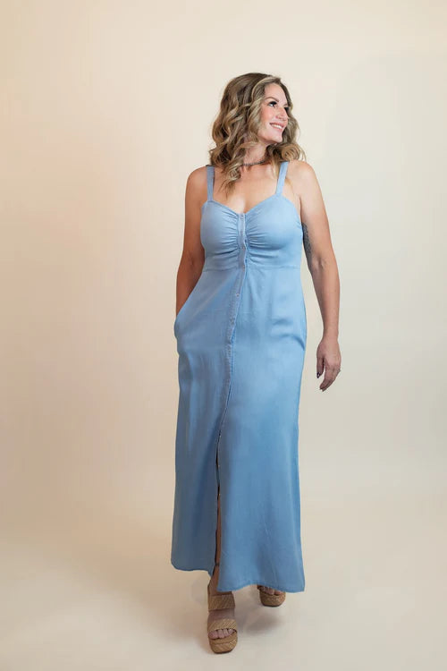 Lovestitch womens countryside daydream maxi dress