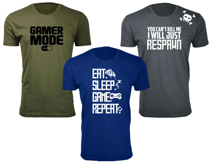 MENS GAMER COMFORT FIT T SHIRT