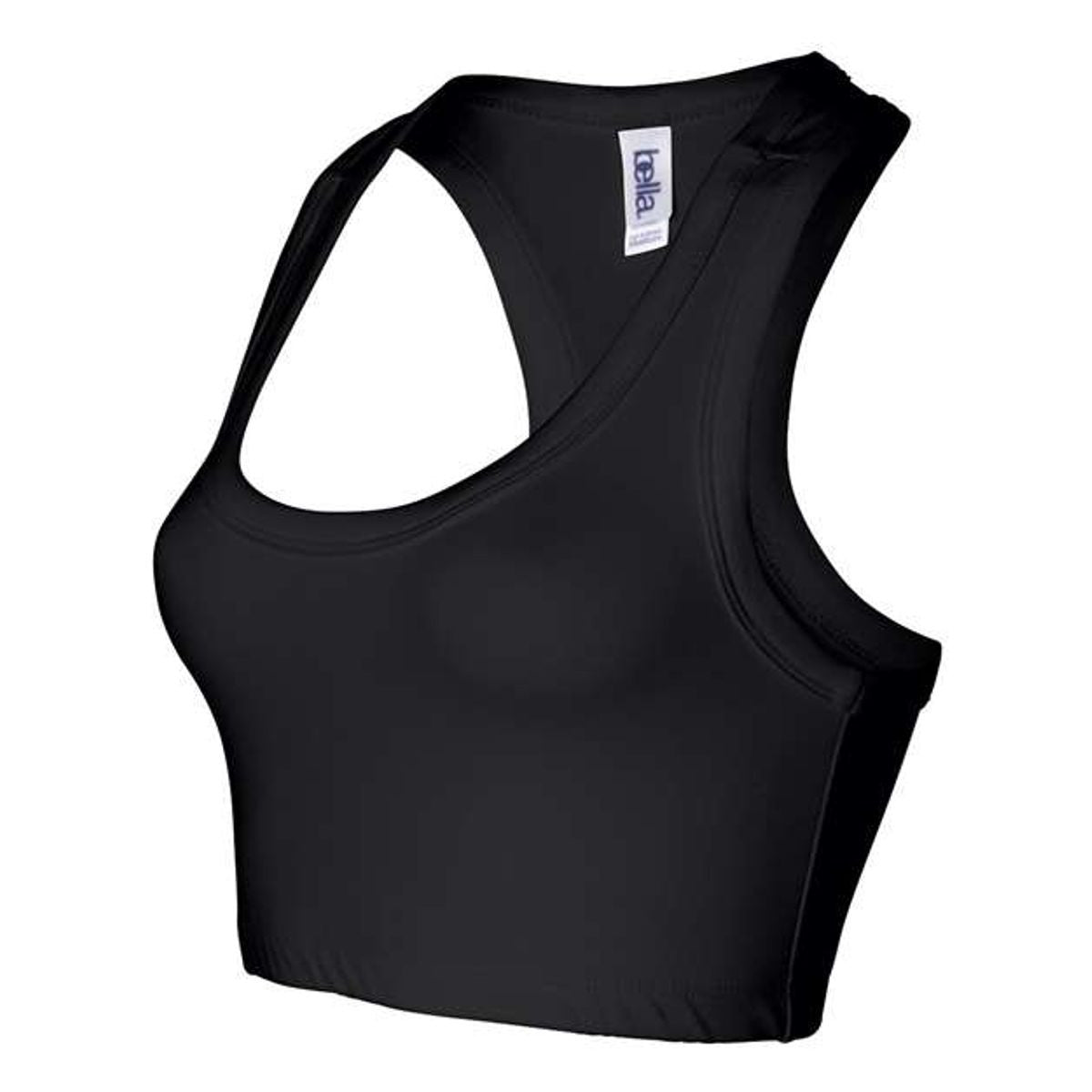 BELLA CANVAS WOMENS NYLON SPANDEX SPORTS BRA