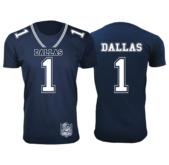 FOOTBALL TEAM JERSEY PRINTED T SHIRT