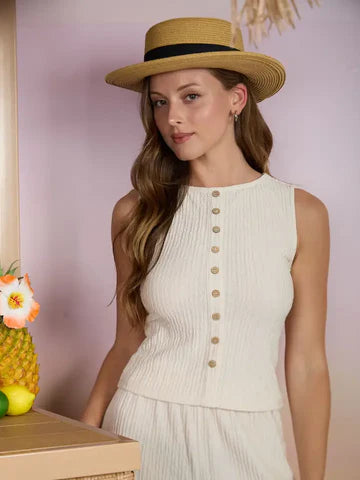 THE SANDBAR TEXTURED KNIT TOP