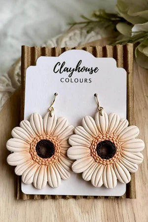 IN BLOOM FLORAL CLAY EARRINGS