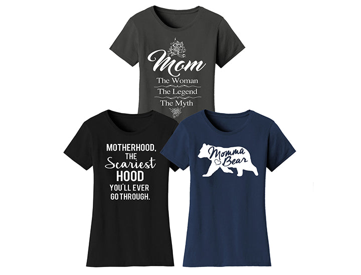 MAMA BEAR MOM THEMED T SHIRTS