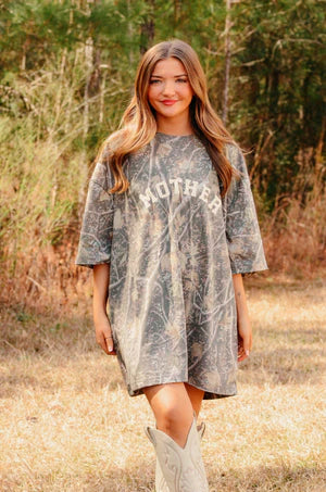 MOTHER CAMO SHORTSLEEVE