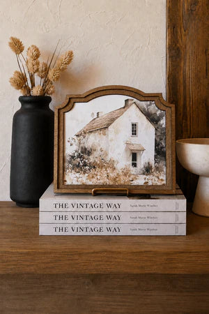 MUTED COTTAGE PROVINCIAL FRAMED ART