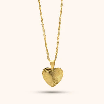 PRESSIE HEARTBEAM NECKLACE
