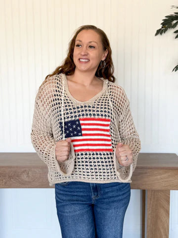 STARS AND STRIPES LIGHTWEIGHT HOODIE