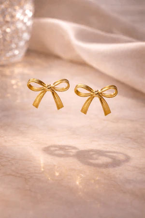THE BELLE BOW EARRINGS
