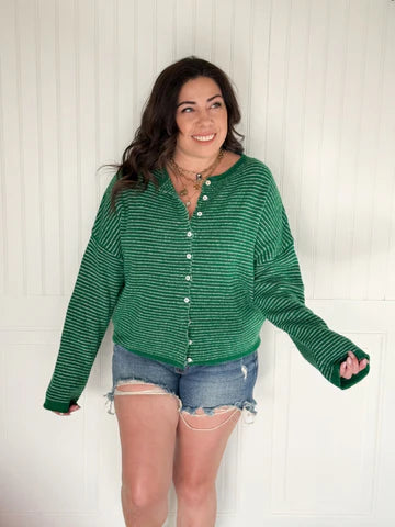 THE CLOVER STRIPE KNIT