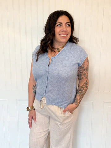 THE HADLEY UNFINISHED HEM KNIT