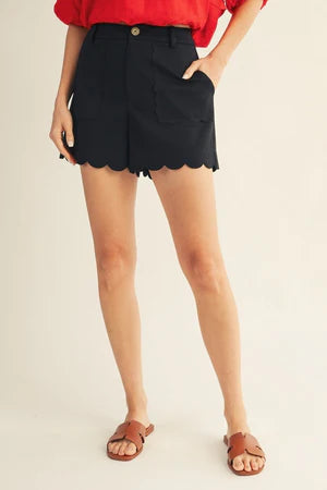THE MARIBEL SCALLOP SHORTS