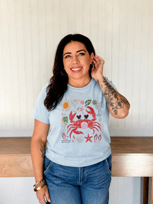 THE SANDY CLAWS BEACH SHIRT