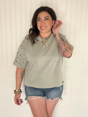 THE STARDUST STUD TEE