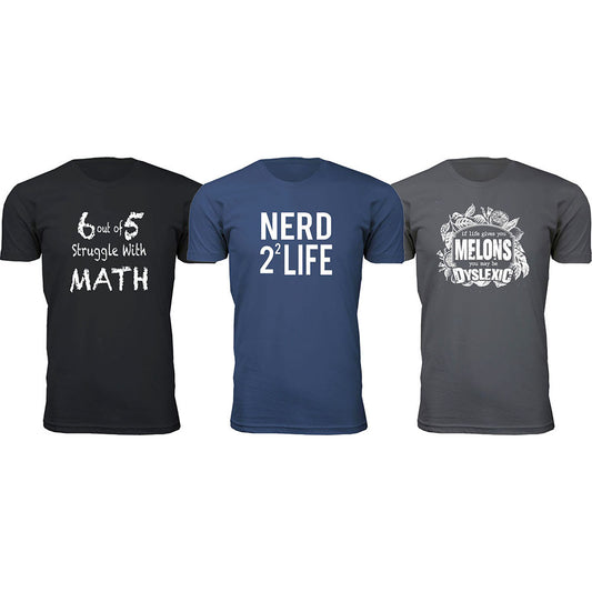 MENS FUNNY NERD T SHIRT