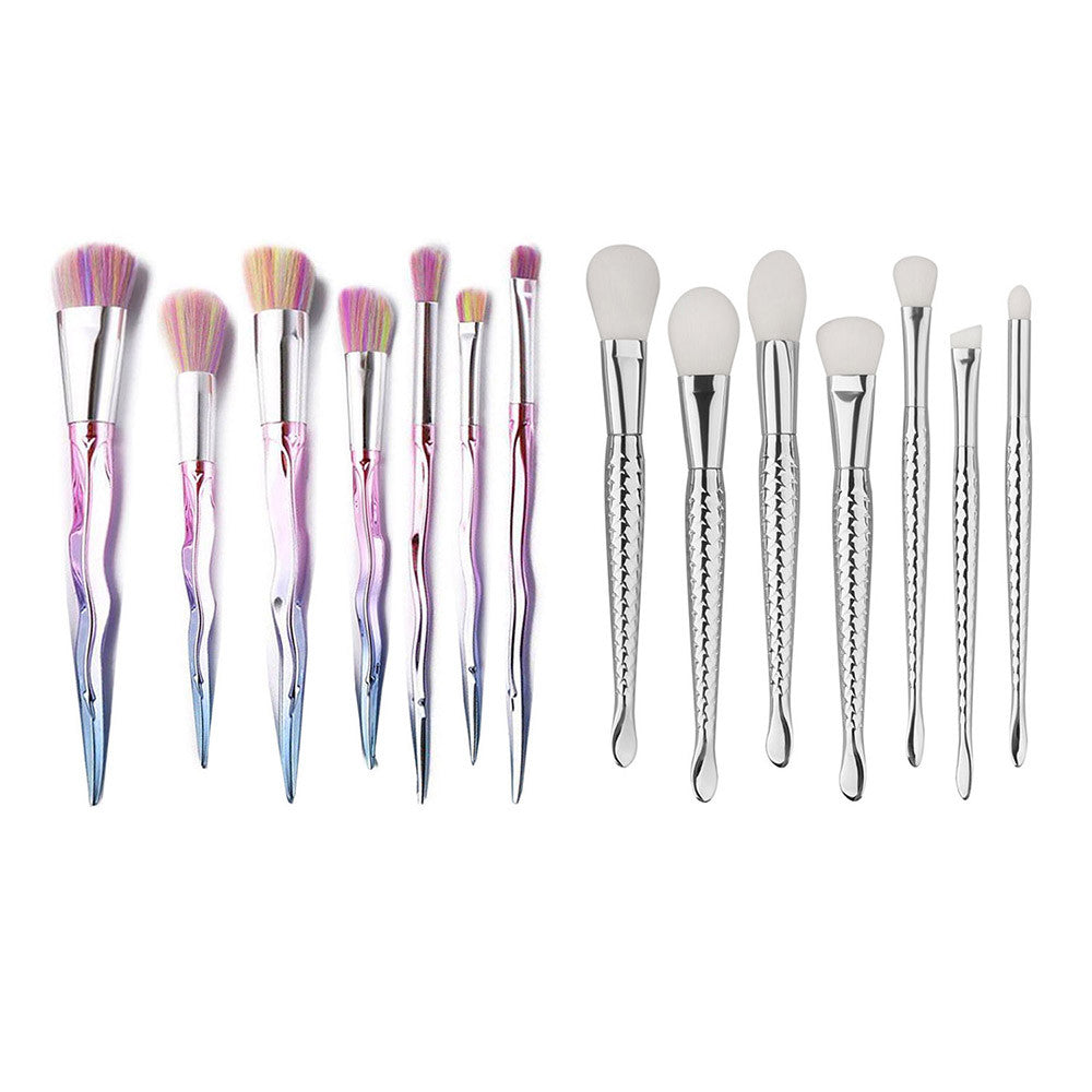 14 PIECE REAL PERFECTION MAKEUP BRUSH SET