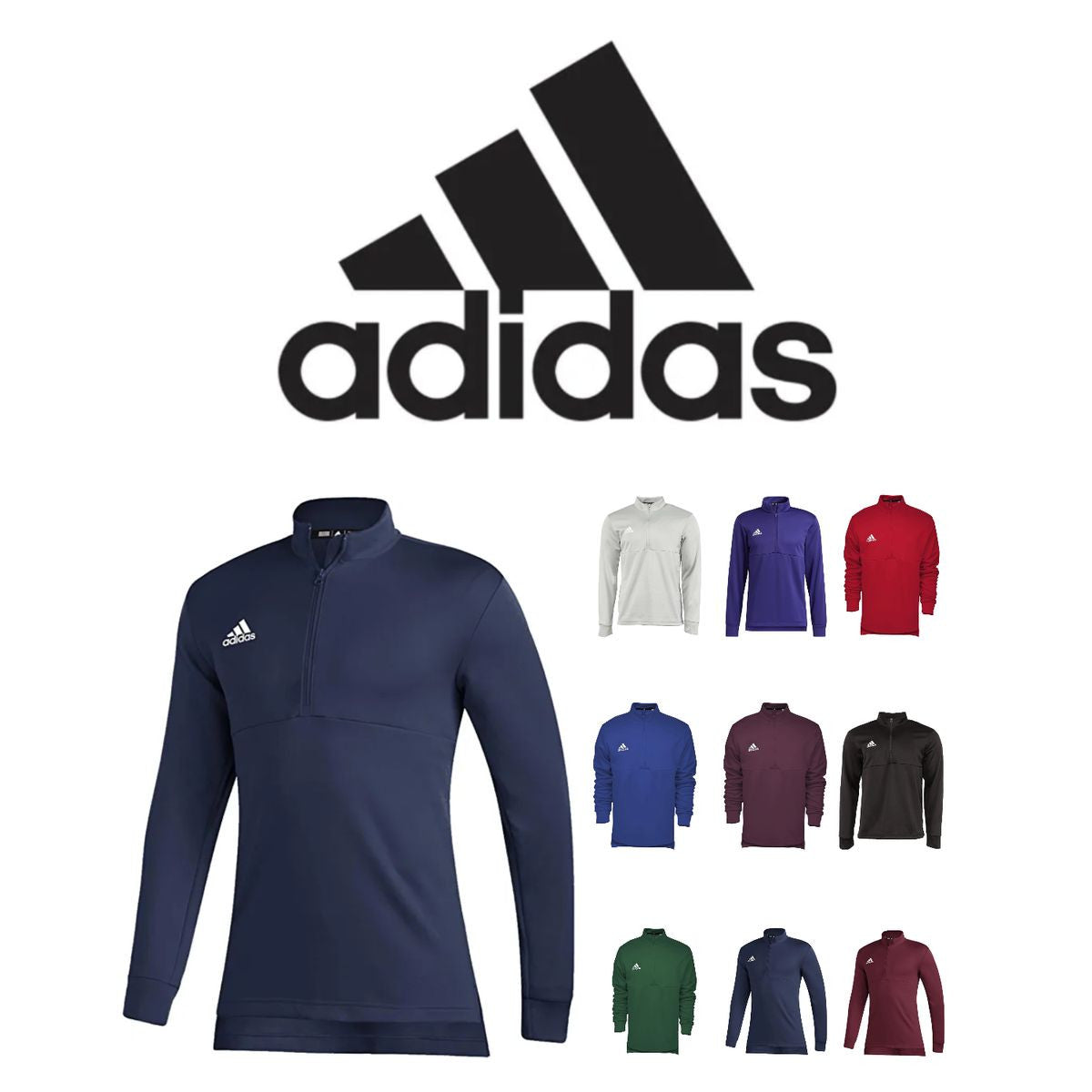 ADIDAS TEAM ISSUE 1/4 ZIP PULLOVER