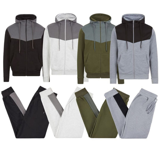 MENS FLEECE LINED TECH HOODIE AND JOGGER SET