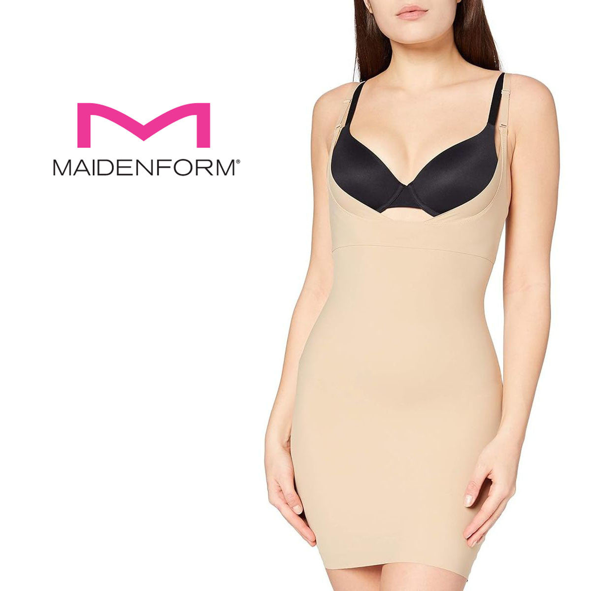 MAIDENFORM WOMENS BRA SHAPEWEAR SLIP