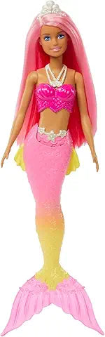 BARBIE DREAMTOPIA MERMAID DOLL WITH PINK HAIR