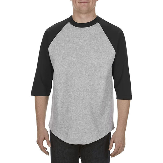 ALSTYLE CLASSIC RAGLAN 3/4 SLEEVE T SHIRT