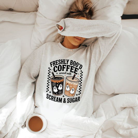 FRESHLY BOOD COFFEE SWEATSHIRT
