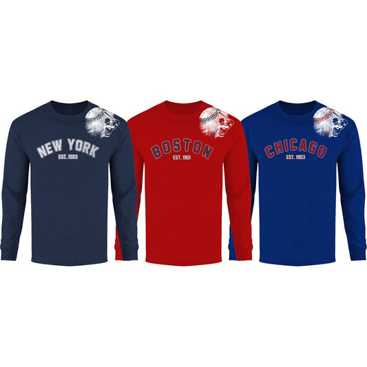 MENS BATTER UPP BASEBALL LONG SLEEVE SHIRTS