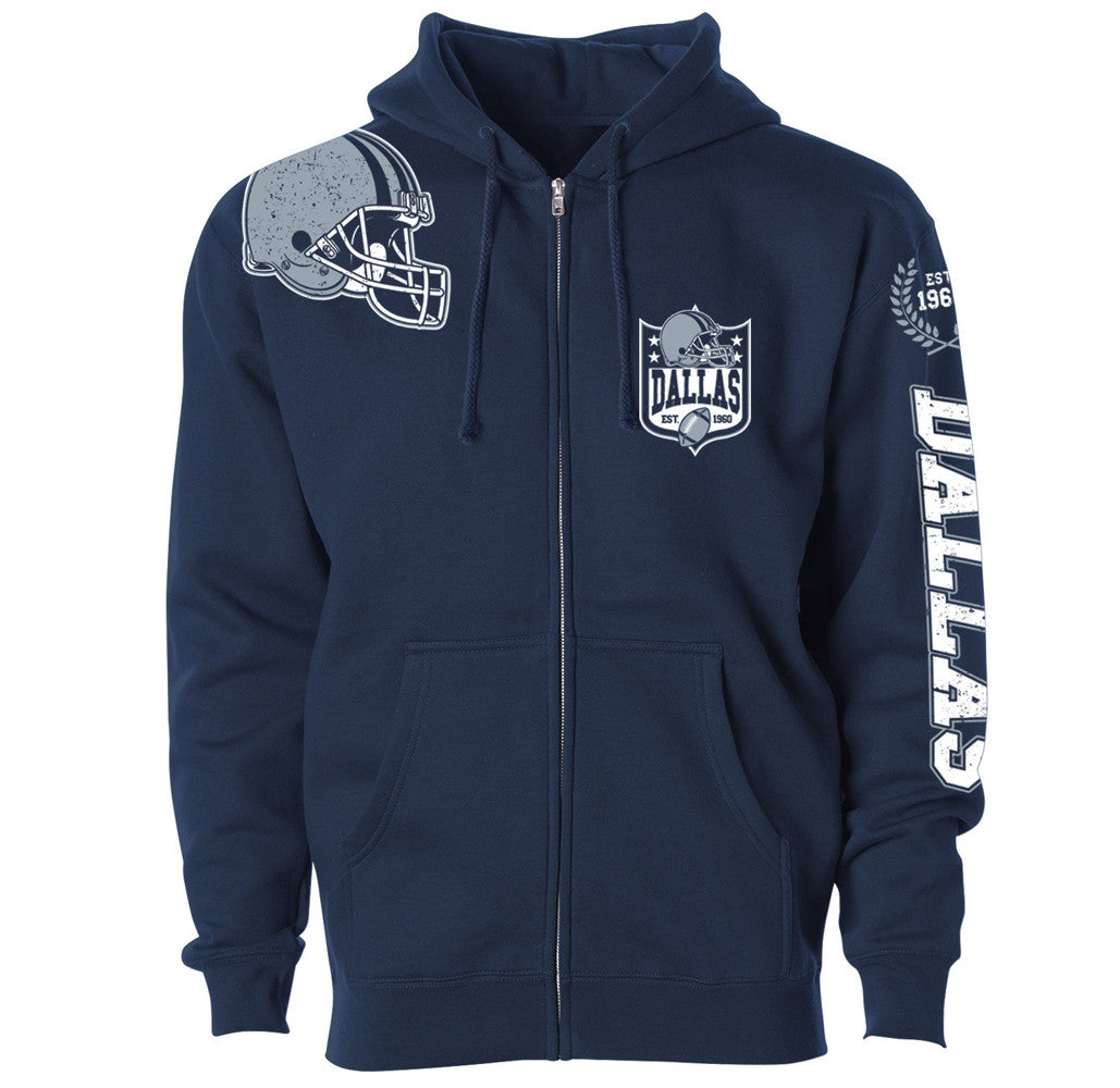 FOOTBALL HOME TEAM ZIP UP HOODIE