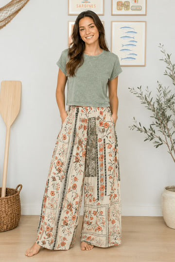 The botanical breeze flowy trousers