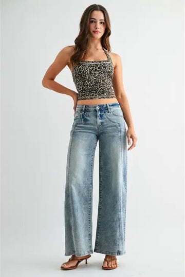 Mica the street style panel jeans
