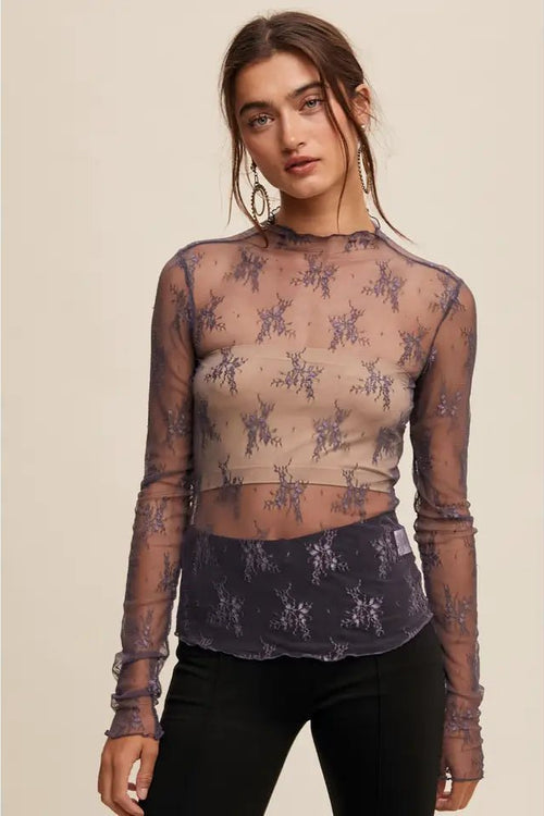 The ethereal lace long sleeve