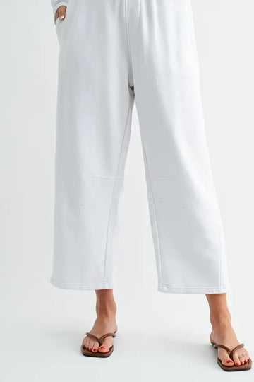 The salt air cotton barrel pants